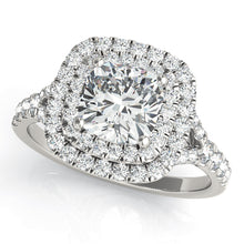 Load image into Gallery viewer, Cushion Engagement Ring M50952-E-5
