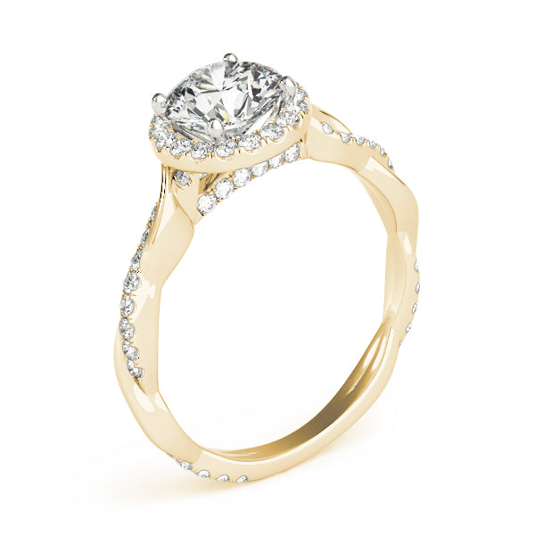Round Engagement Ring M50956-E-1/2