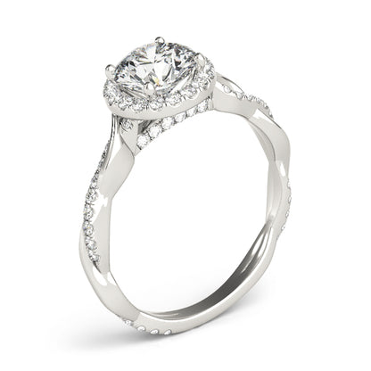 Round Engagement Ring M50956-E-1/2