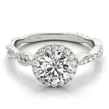 Load image into Gallery viewer, Round Engagement Ring M50956-E-1/2
