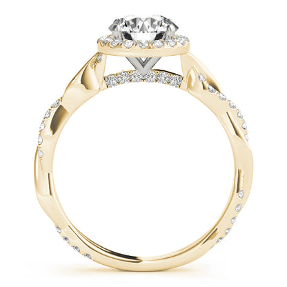 Round Engagement Ring M50956-E-1/2