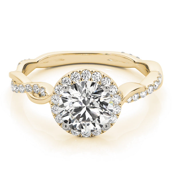 Round Engagement Ring M50956-E-1/2