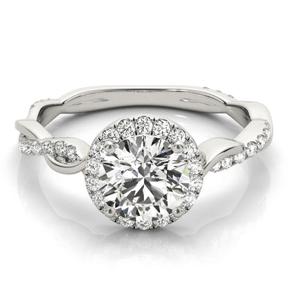 Round Engagement Ring M50956-E-1/2