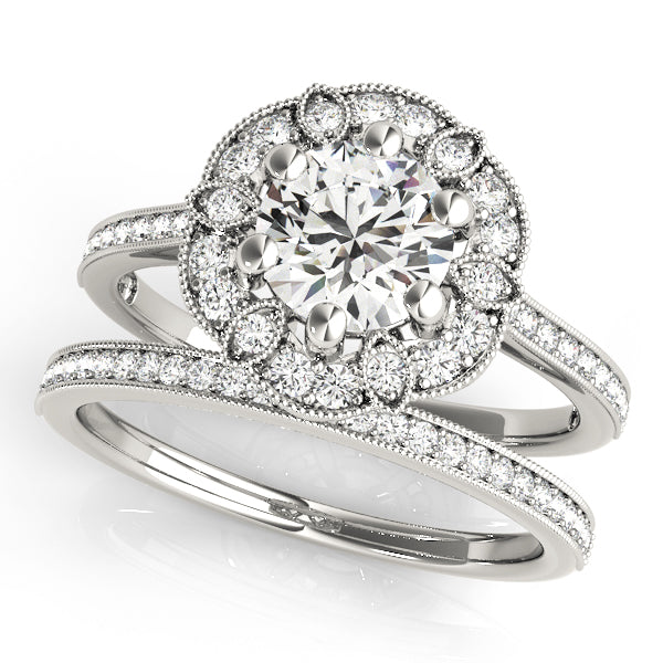 Round Engagement Ring M50959-E-3/4