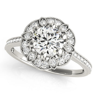 Round Engagement Ring M50959-E-3/4