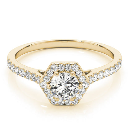 Round Engagement Ring M50960-E