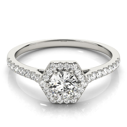 Round Engagement Ring M50960-E