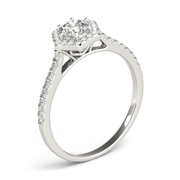 Round Engagement Ring M50960-E