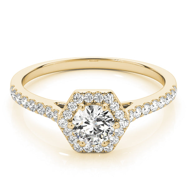 Round Engagement Ring M50960-E