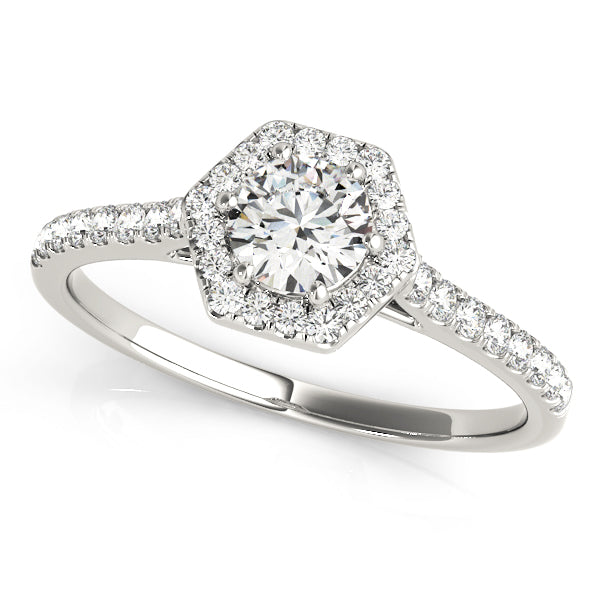 Round Engagement Ring M50960-E