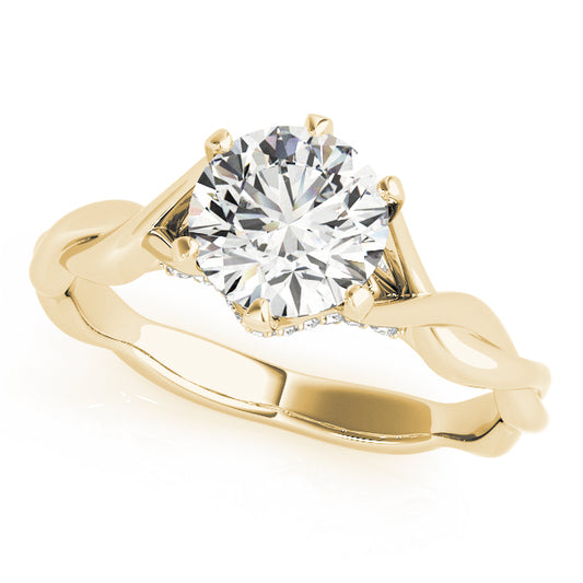 Round Engagement Ring M50961-E-3/4