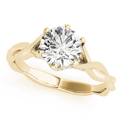 Round Engagement Ring M50961-E-3/4