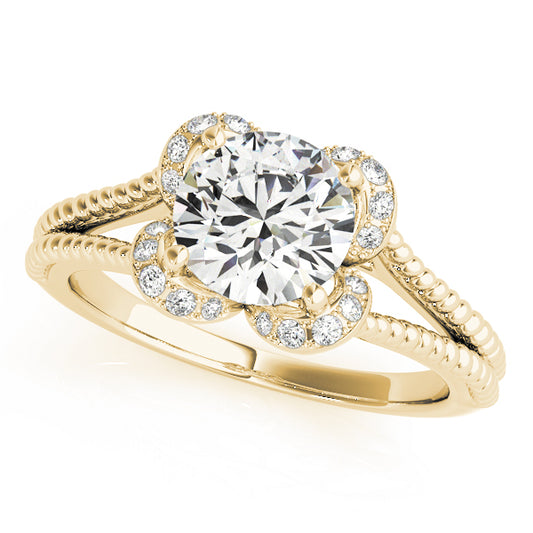 Round Engagement Ring M50966-E