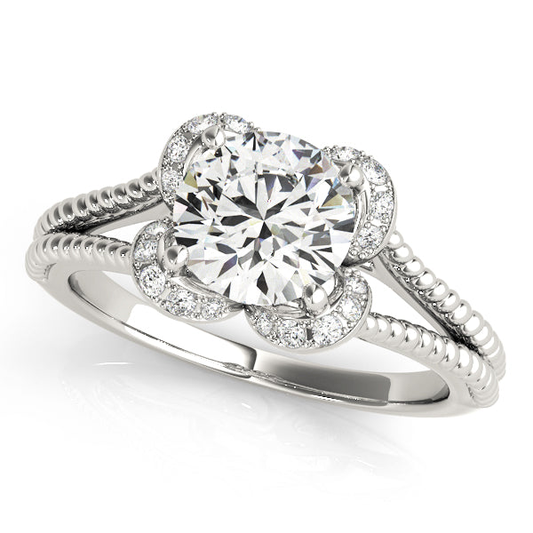 Round Engagement Ring M50966-E