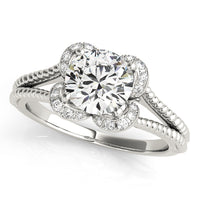 Round Engagement Ring M50966-E