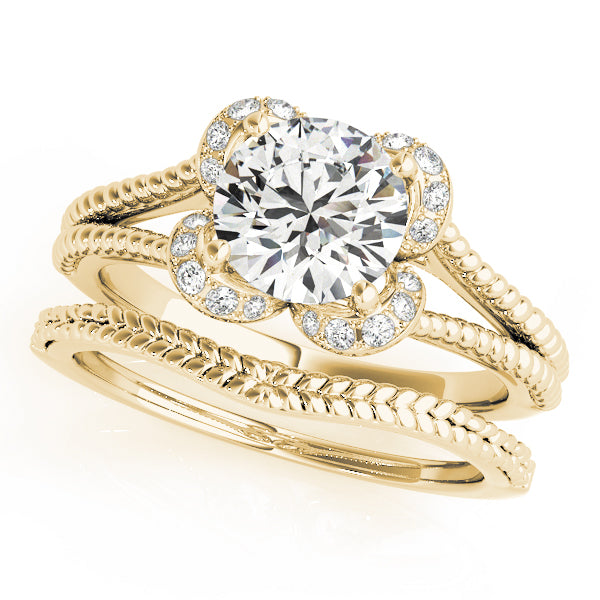 Round Engagement Ring M50966-E
