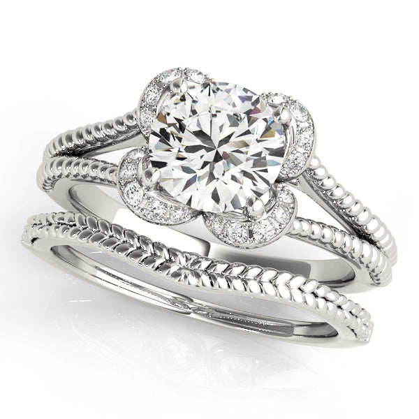Round Engagement Ring M50966-E