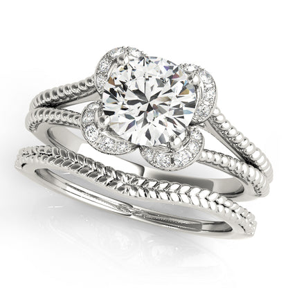 Round Engagement Ring M50966-E