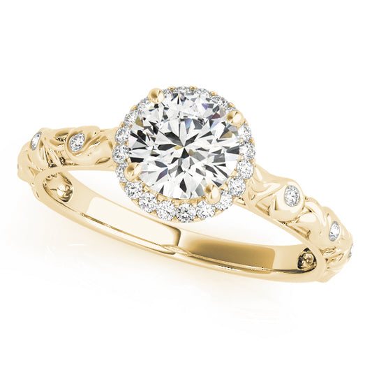 Round Engagement Ring M50967-E