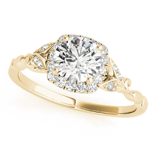 Round Engagement Ring M50968-E-1