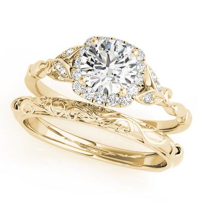 Round Engagement Ring M50968-E-1