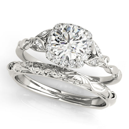 Round Engagement Ring M50968-E-1/3