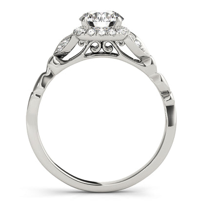 Round Engagement Ring M50968-E-1/2