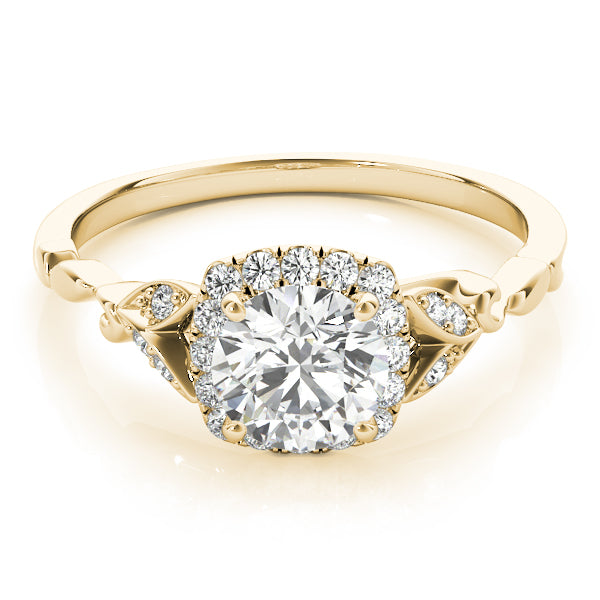 Round Engagement Ring M50968-E-3/4