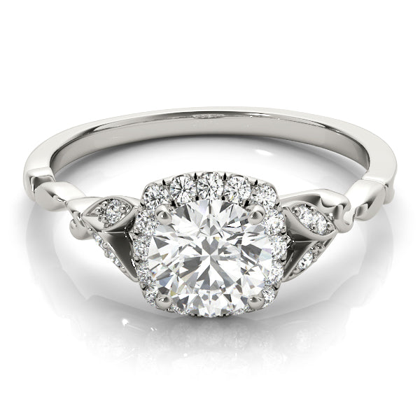 Round Engagement Ring M50968-E-1/2
