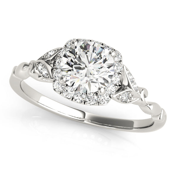 Round Engagement Ring M50968-E-1/3