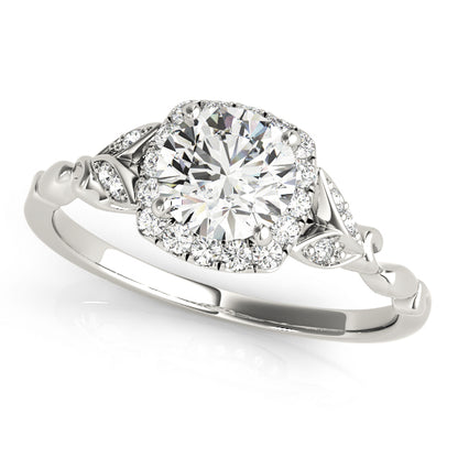 Round Engagement Ring M50968-E-1/3