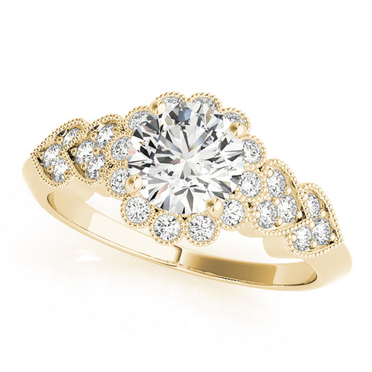 Round Engagement Ring M50970-E