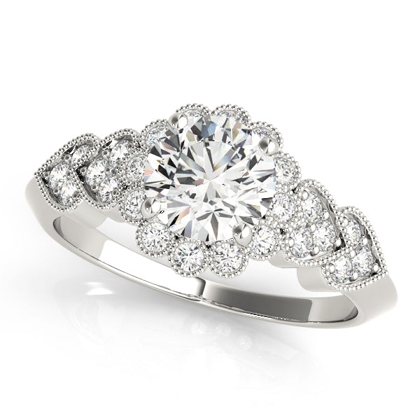 Round Engagement Ring M50970-E