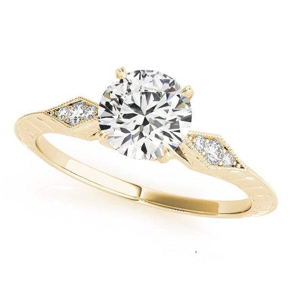 Round Engagement Ring M50971-E-3/4