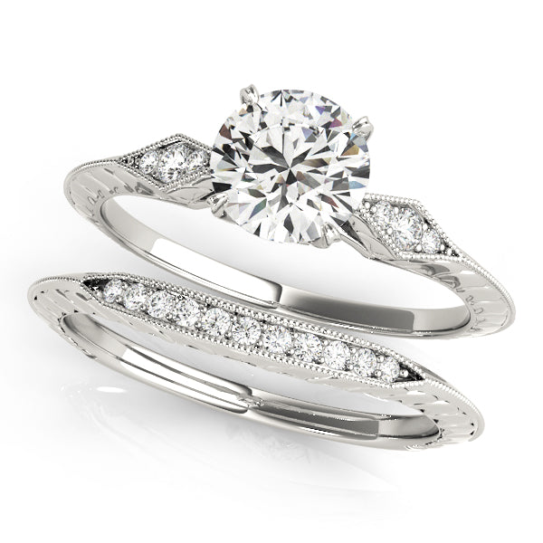 Round Engagement Ring M50971-E-1/2