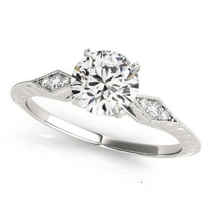 Round Engagement Ring M50971-E-1/3