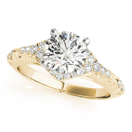 Round Engagement Ring M50972-E