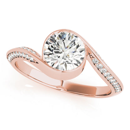 Round Engagement Ring M50973-E-3/4