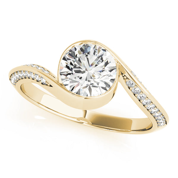 Round Engagement Ring M50973-E-3/4