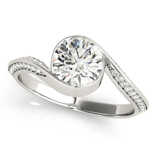 Round Engagement Ring M50973-E-1
