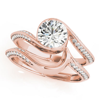 Round Engagement Ring M50973-E-3/4