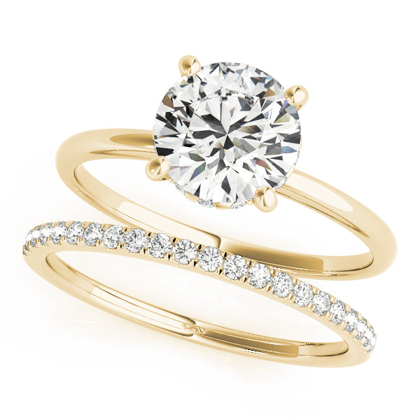 Round Engagement Ring M50975-E-1/2
