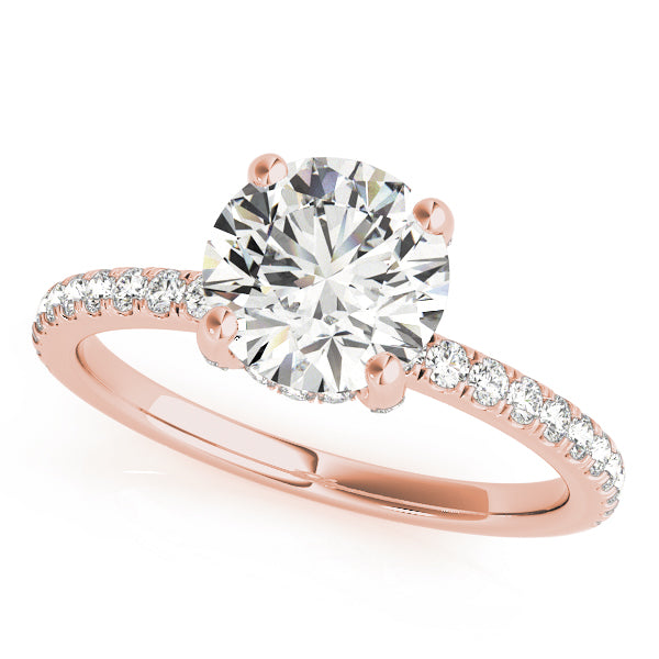 Round Engagement Ring M50981-E-1/2