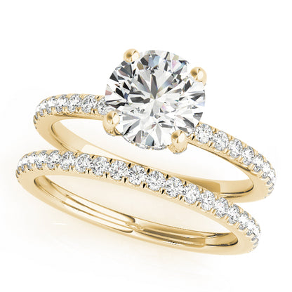 Round Engagement Ring M50981-E-11/2