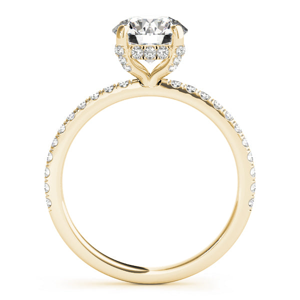 Round Engagement Ring M50981-E-11/2