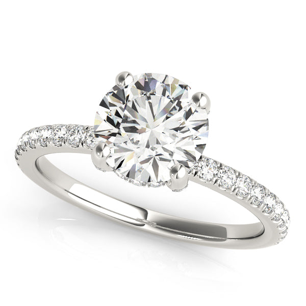 Round Engagement Ring M50981-E-11/2