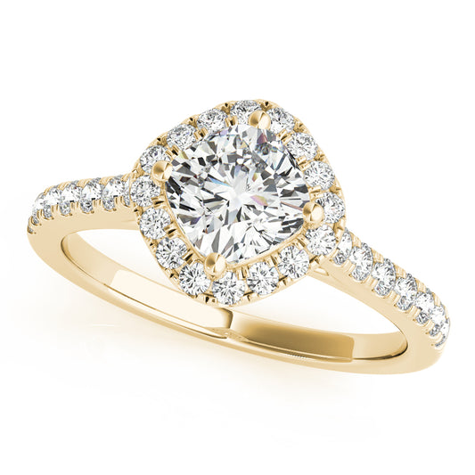 Cushion Engagement Ring M50982-E
