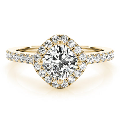 Cushion Engagement Ring M50982-E