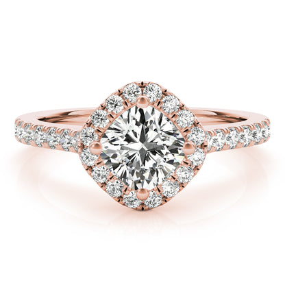Cushion Engagement Ring M50982-E