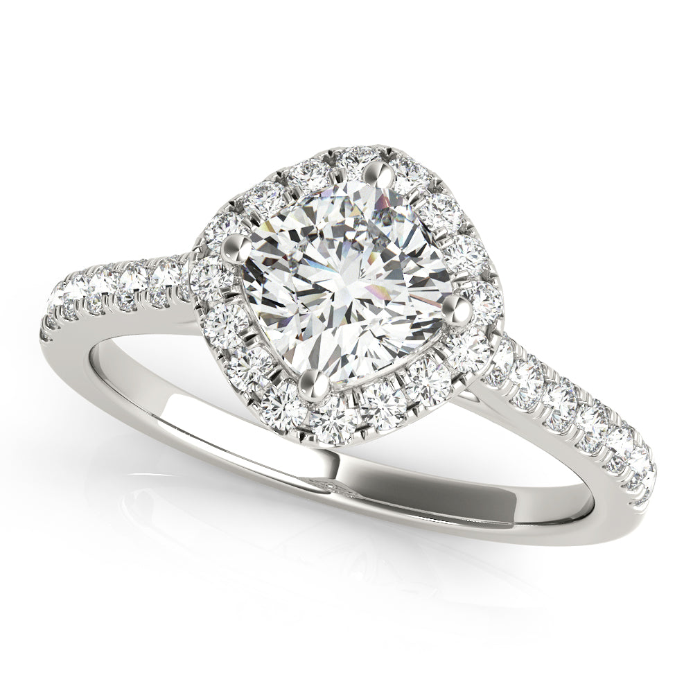Cushion Engagement Ring M50982-E